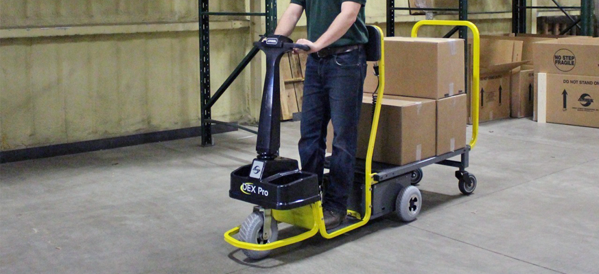 Dex Warehouse Standing Platform Cart
