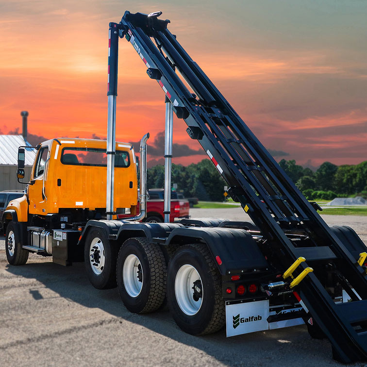 galfab roll off hoist