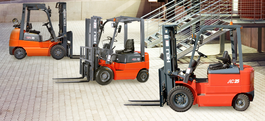 heli forklifts